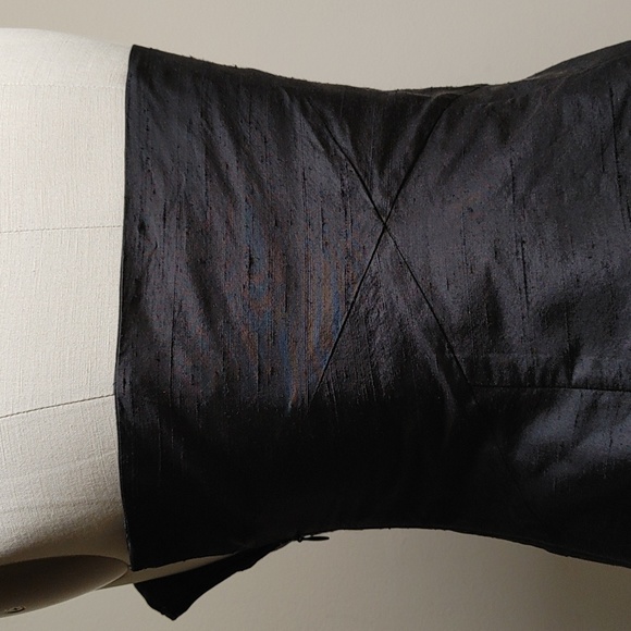 NWT'S Ann Taylor Black Tie Event Short Dupioni Silk Dress XS/S - Picture 8 of 16